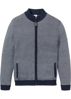 Chaqueta de punto grueso de algodón puro