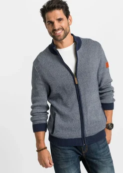 Chaqueta de punto grueso de algodón puro