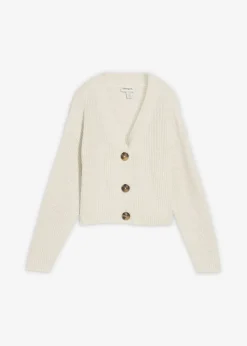 Chaqueta de punto grueso de algodón puro