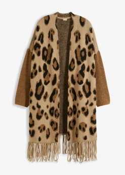 Chaqueta de punto holgada