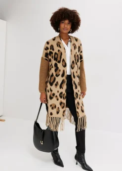 Chaqueta de punto holgada