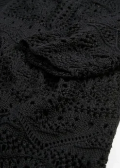 Chaqueta de punto larga