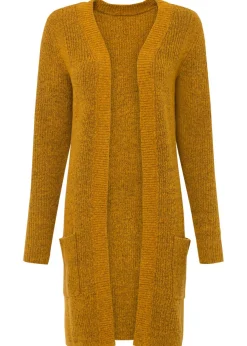 Chaqueta de punto larga