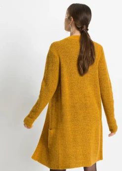 Chaqueta de punto larga