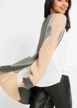 Chaqueta de punto oversize