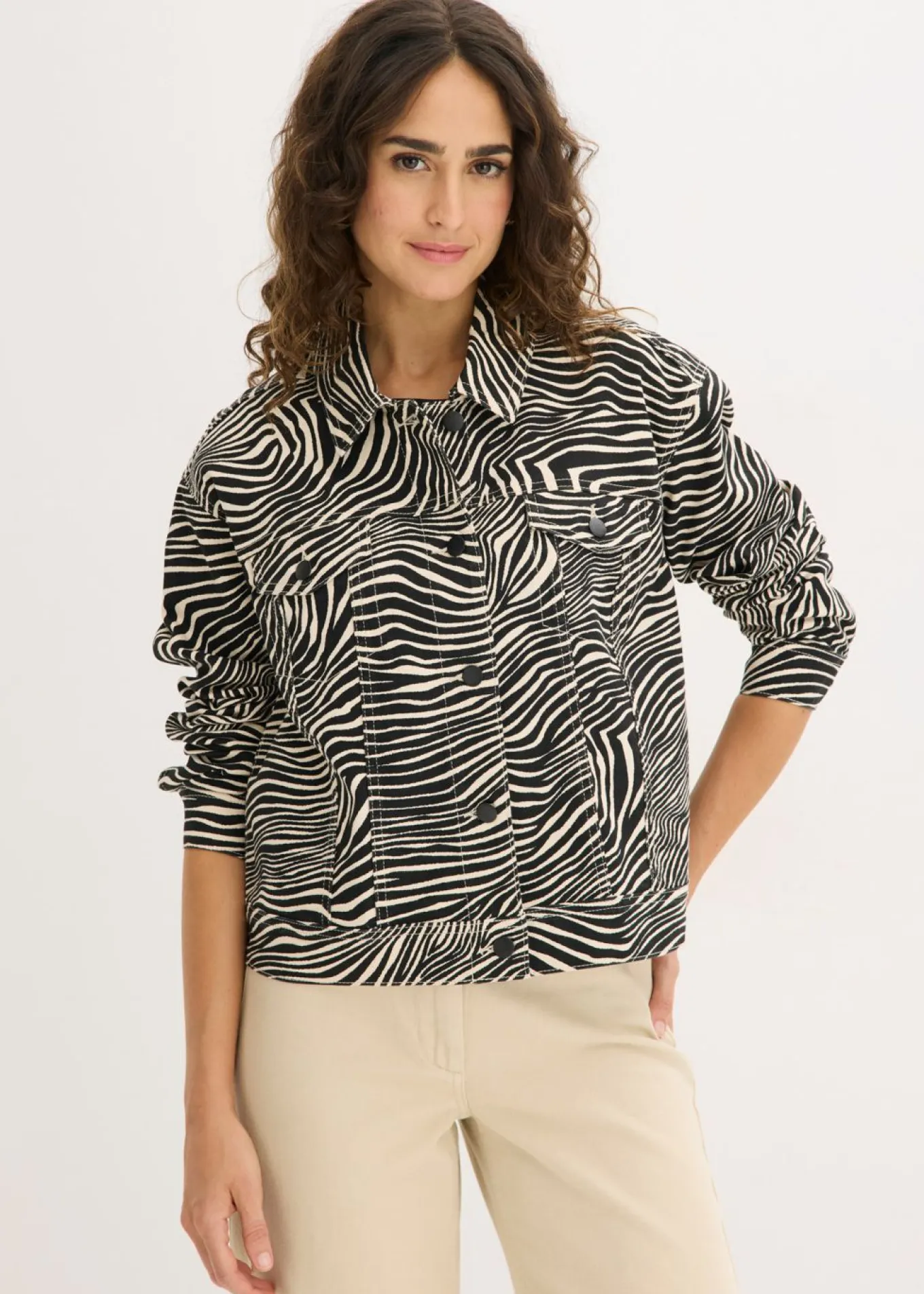 Chaqueta de sarga