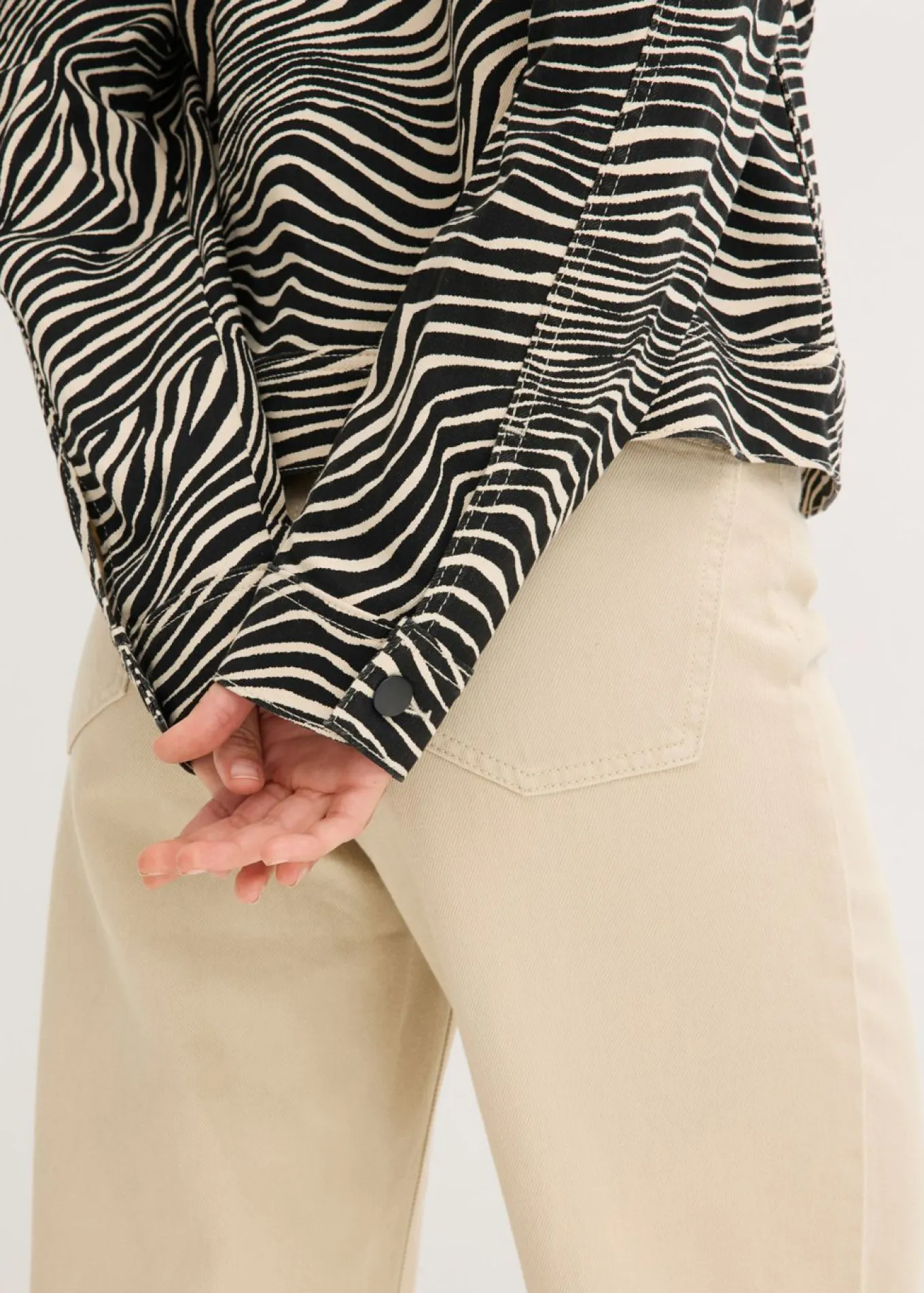 Chaqueta de sarga