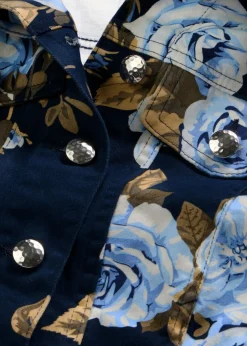 Chaqueta de sarga de algodón