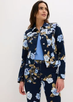 Chaqueta de sarga de algodón