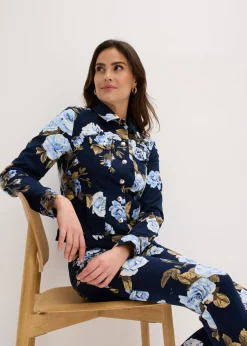 Chaqueta de sarga de algodón
