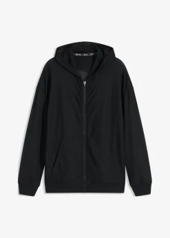 Chaqueta deportiva transparente de malla con corte holgado