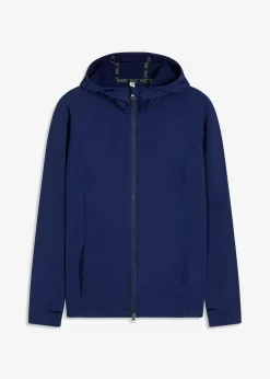 Chaqueta deportiva térmica con presilla para el pulgar y material de secado rápido