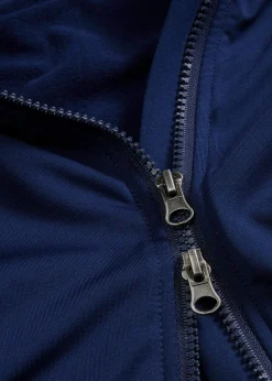 Chaqueta deportiva térmica con presilla para el pulgar y material de secado rápido