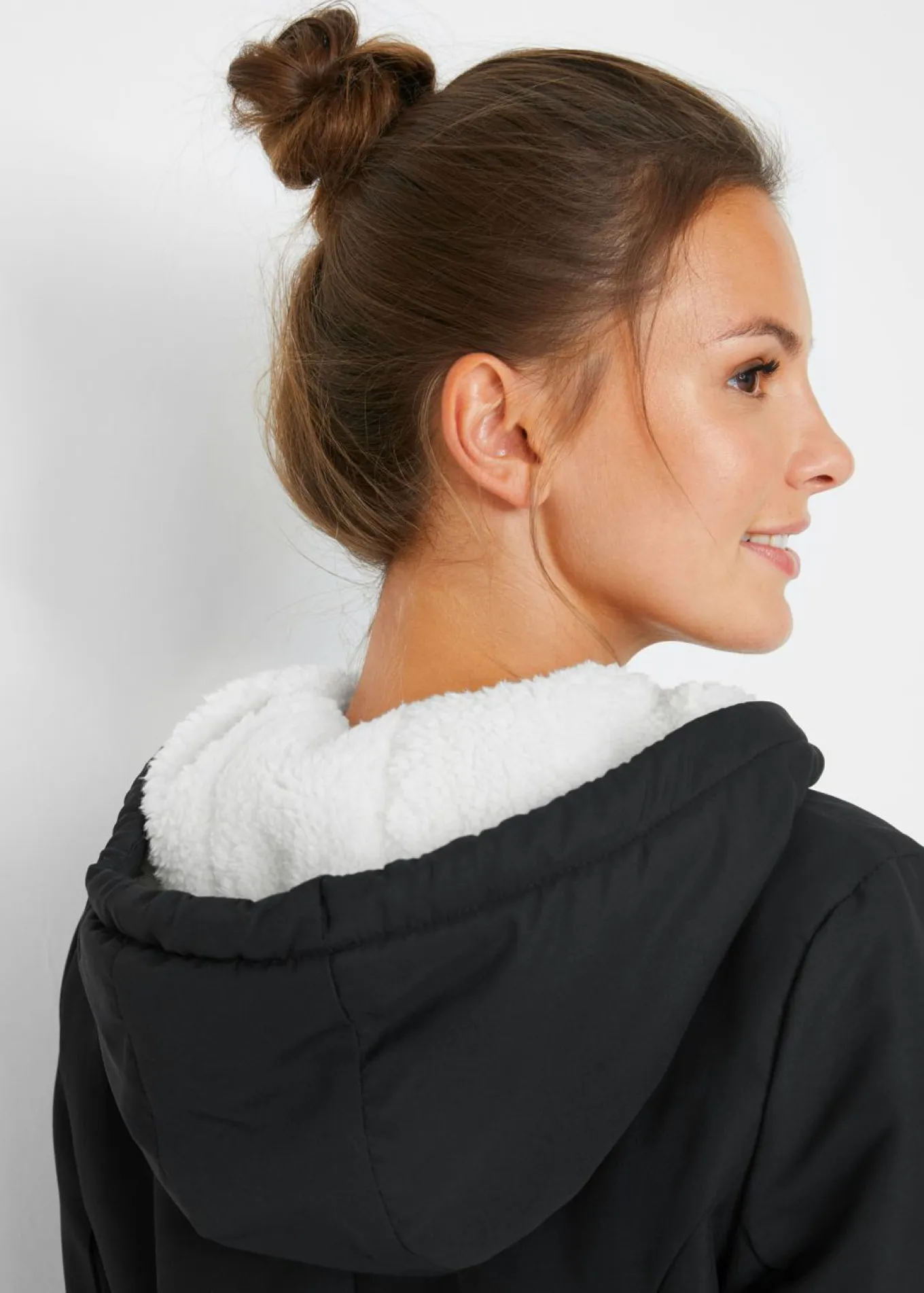 Chaqueta forrada con pelo