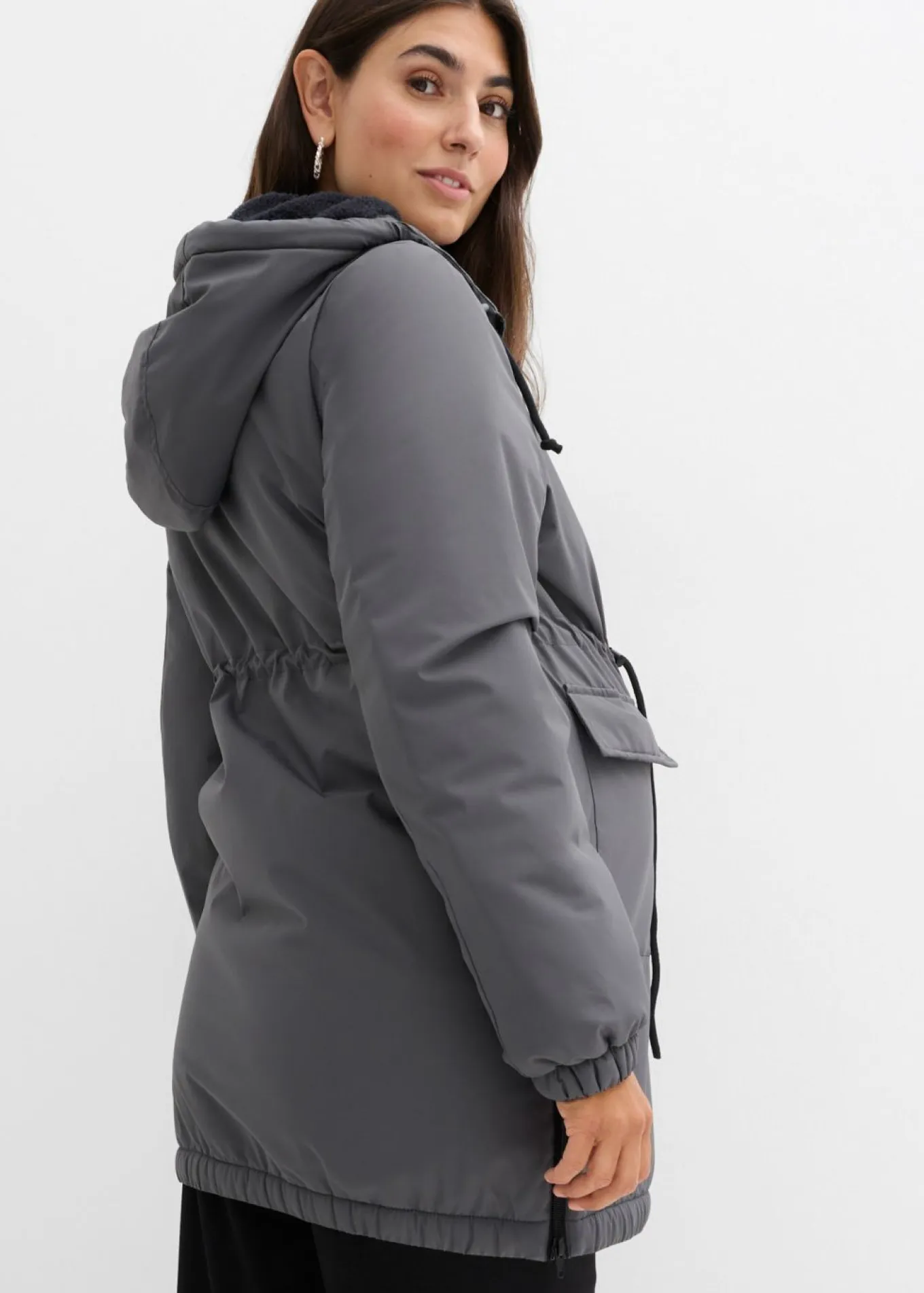 Chaqueta forrada para durante y después del embarazo
