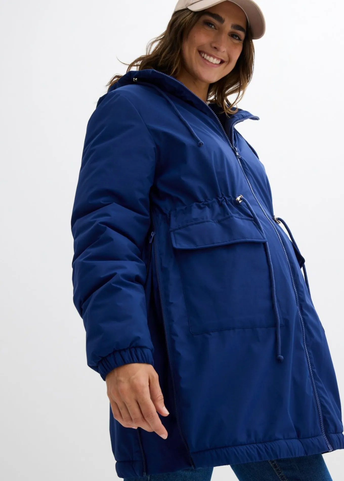 Chaqueta forrada para durante y después del embarazo