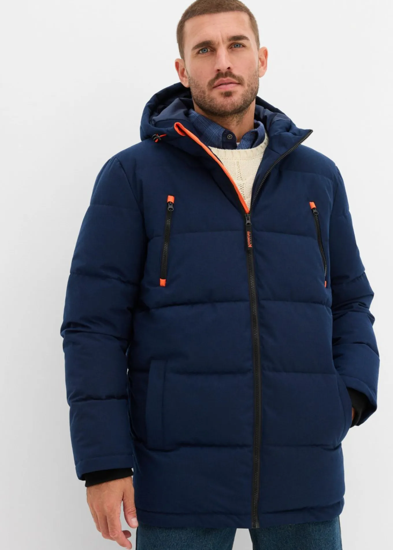 Chaqueta funcional acolchada, con forro cálido, e impermeable
