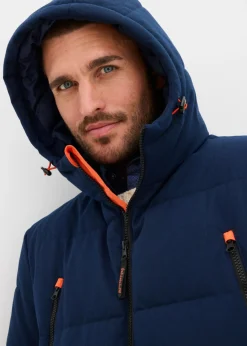 Chaqueta funcional acolchada, con forro cálido, e impermeable