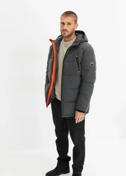 Chaqueta funcional acolchada, con forro cálido, e impermeable