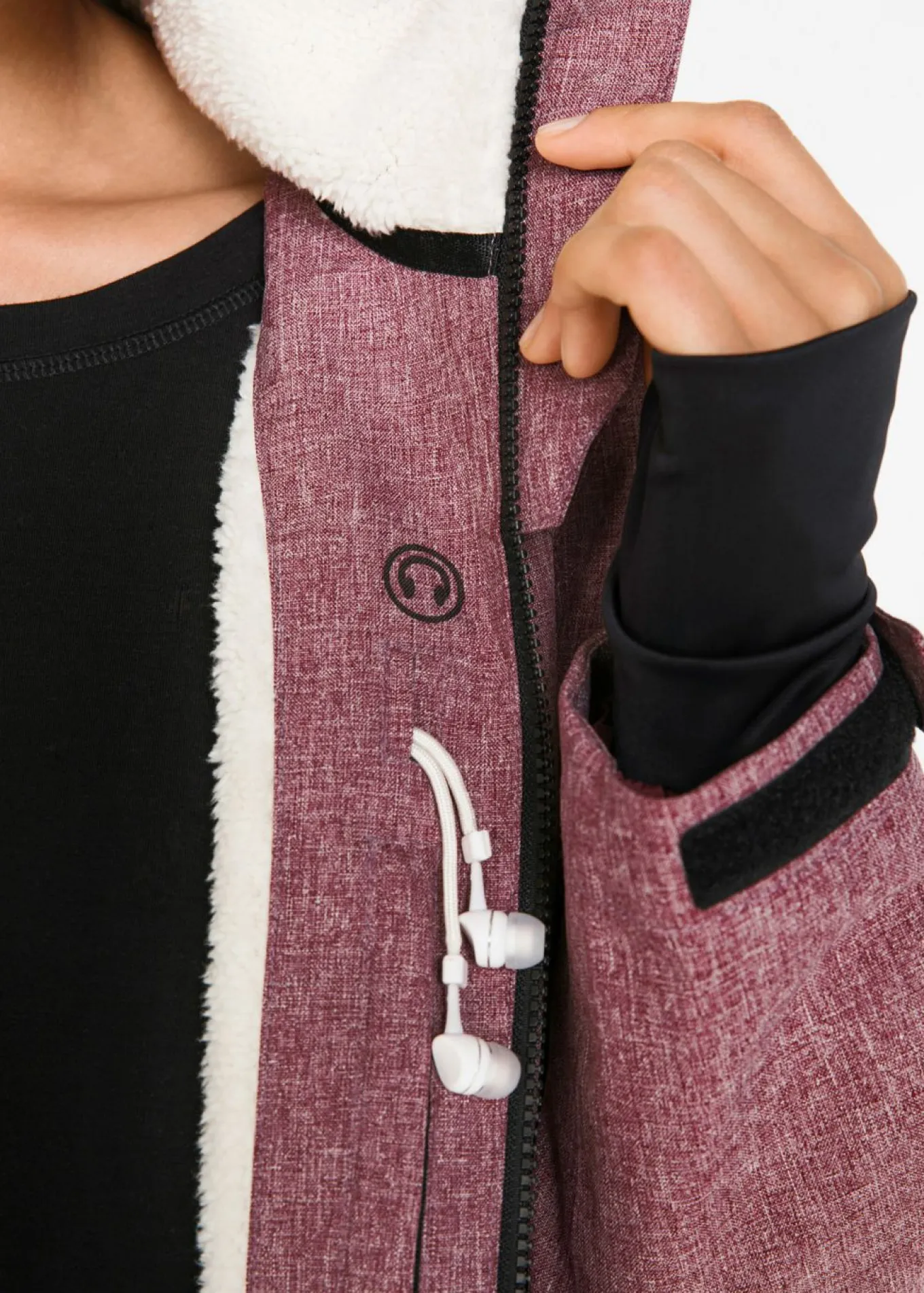 Chaqueta funcional con forro polar