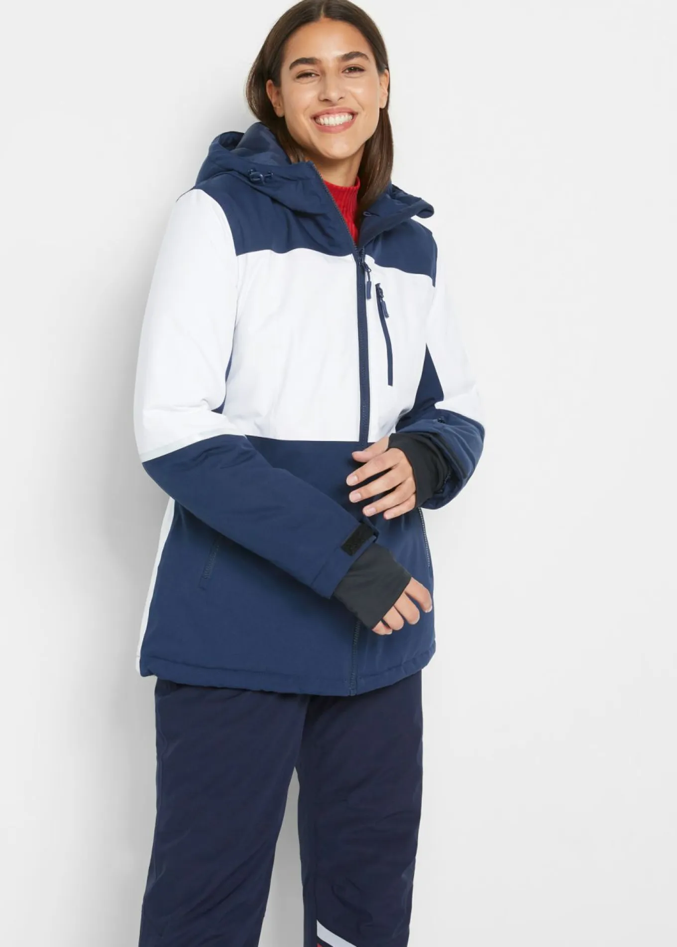 Chaqueta funcional de esquí de material impermeable