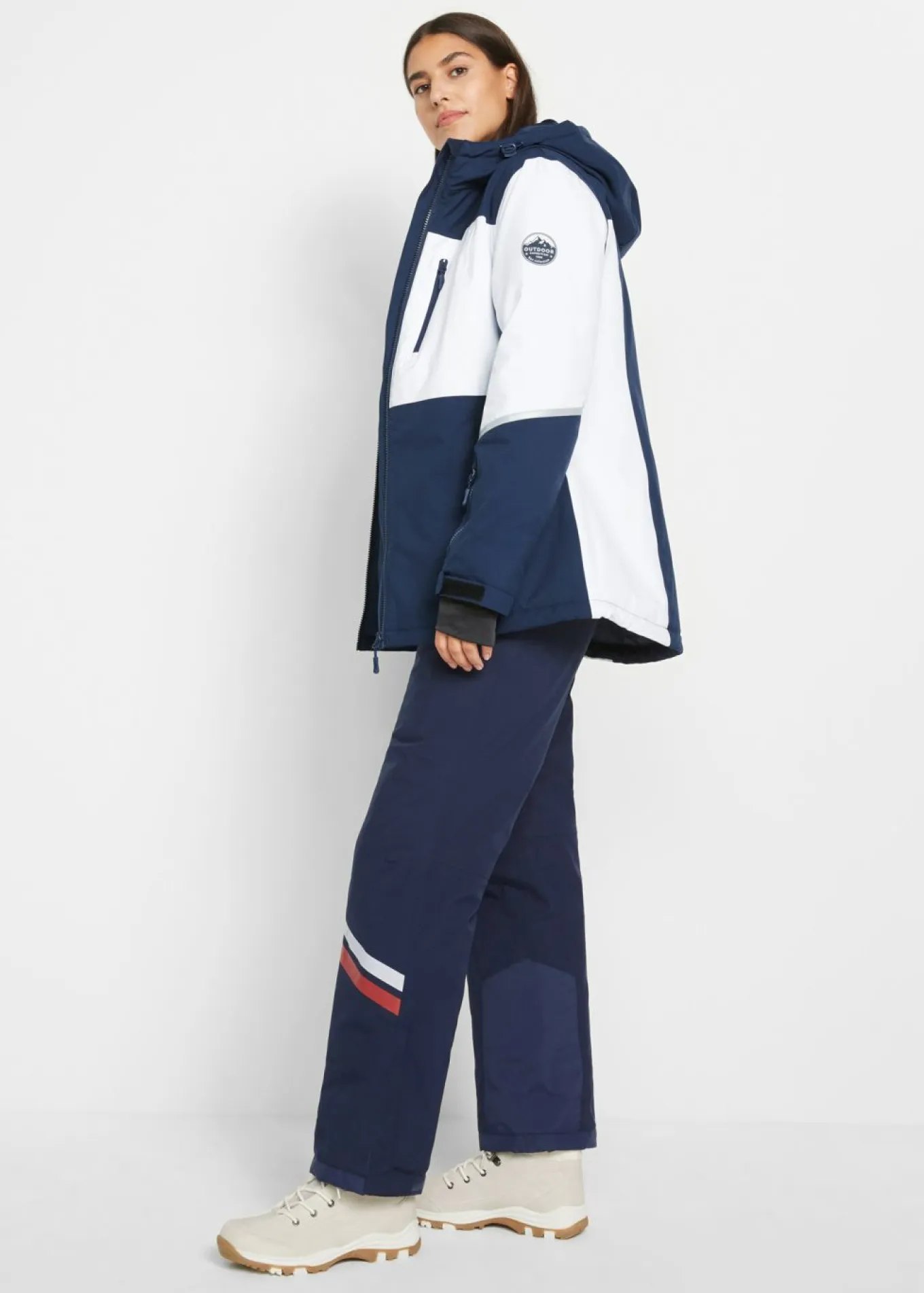Chaqueta funcional de esquí de material impermeable