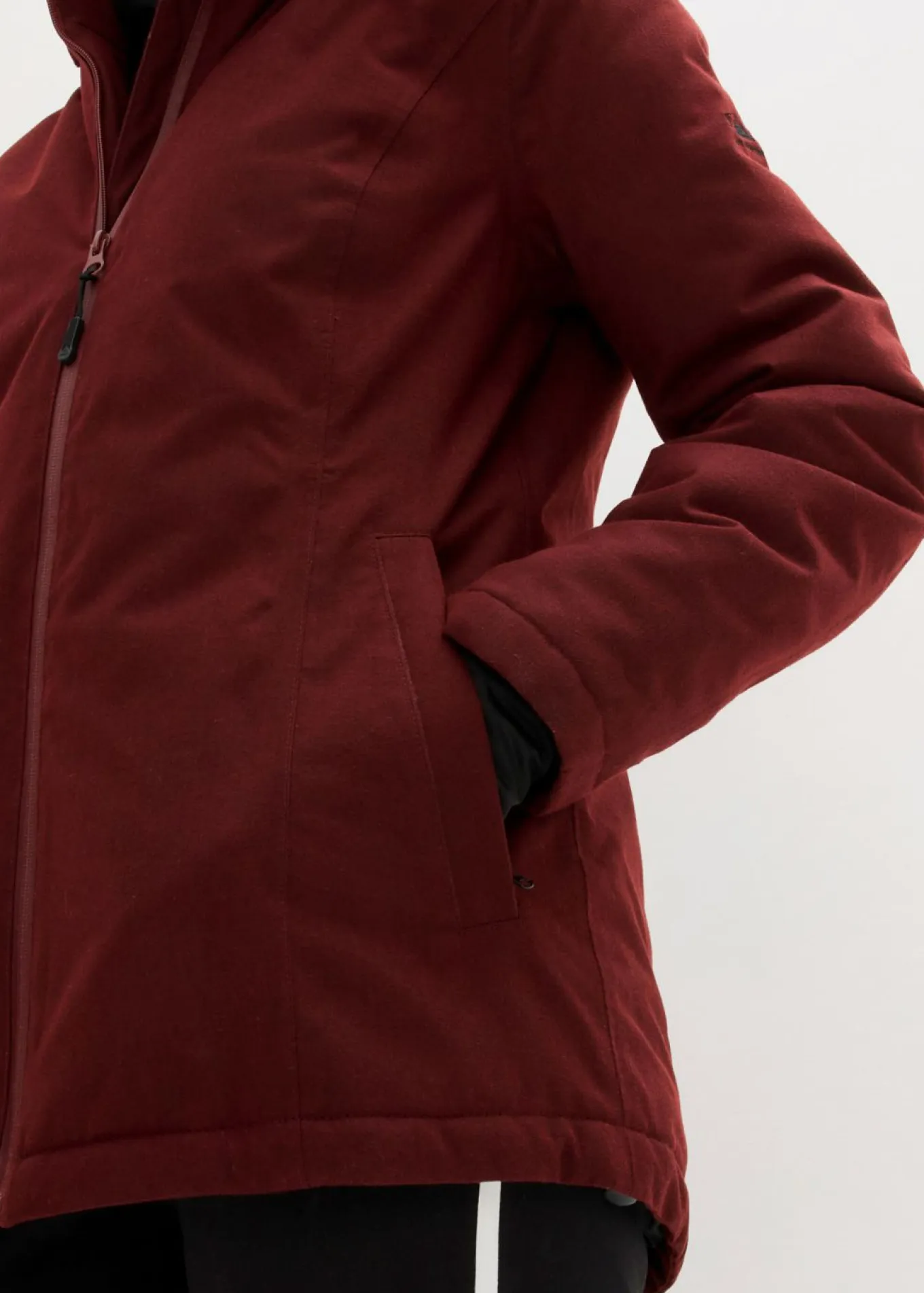 Chaqueta funcional, impermeable, efecto 2 en 1