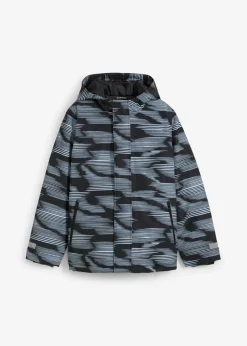 Chaqueta funcional impermeable con detalles reflectantes