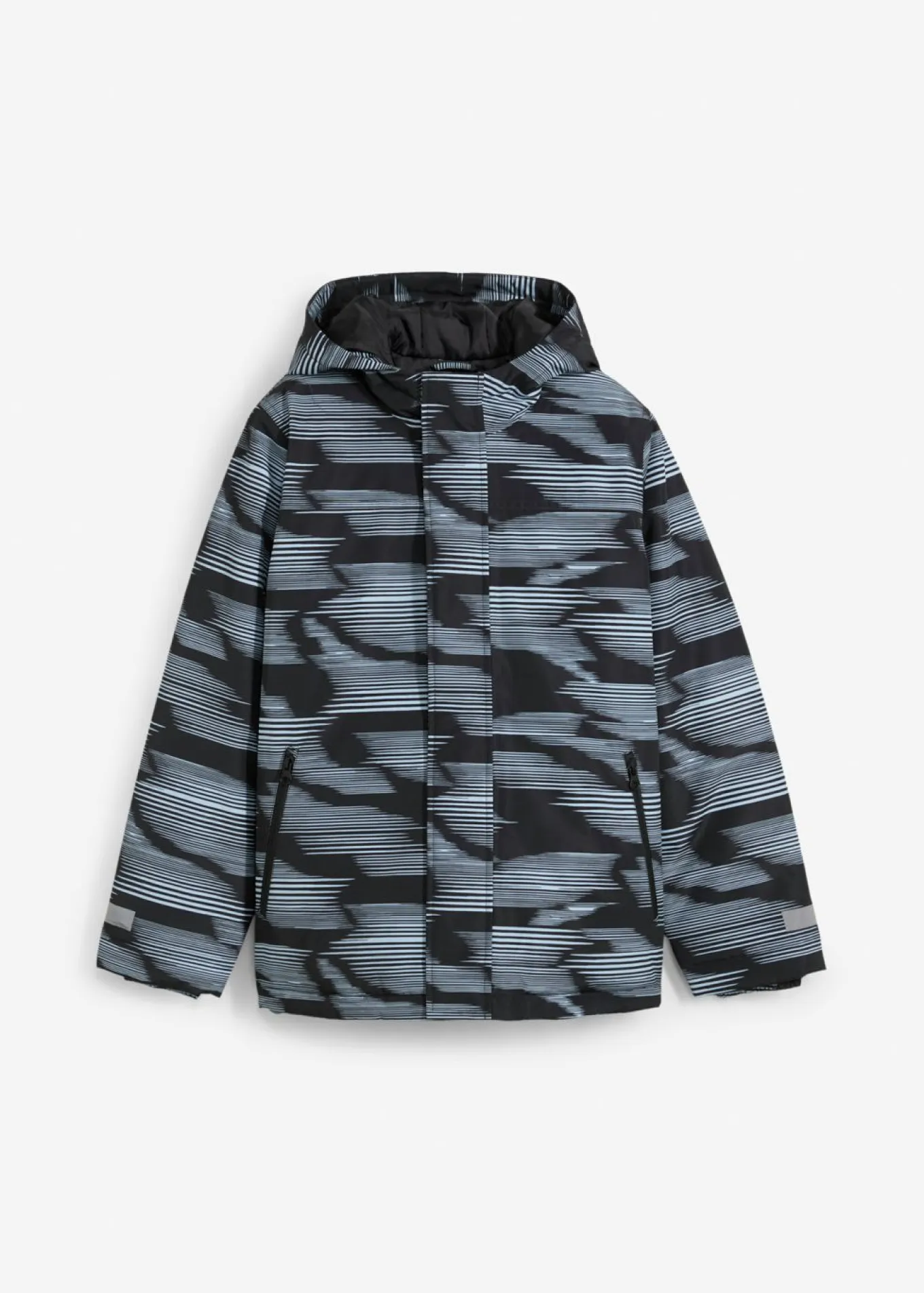 Chaqueta funcional impermeable con detalles reflectantes