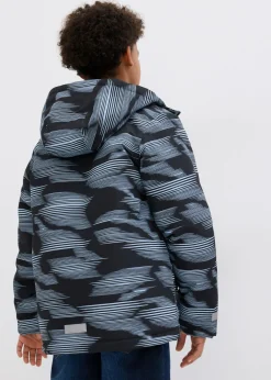 Chaqueta funcional impermeable con detalles reflectantes