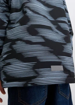 Chaqueta funcional impermeable con detalles reflectantes