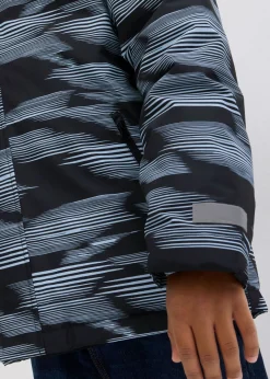 Chaqueta funcional impermeable con detalles reflectantes