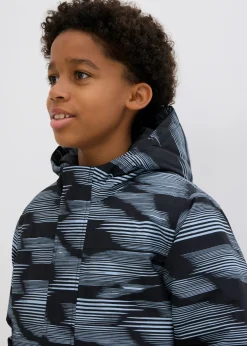 Chaqueta funcional impermeable con detalles reflectantes