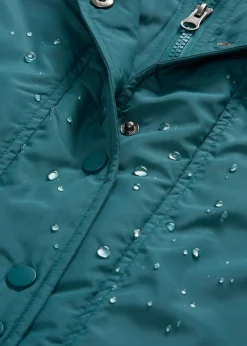 Chaqueta funcional impermeable con aspecto 2 en 1