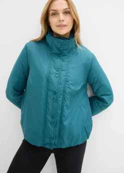 Chaqueta funcional impermeable con aspecto 2 en 1