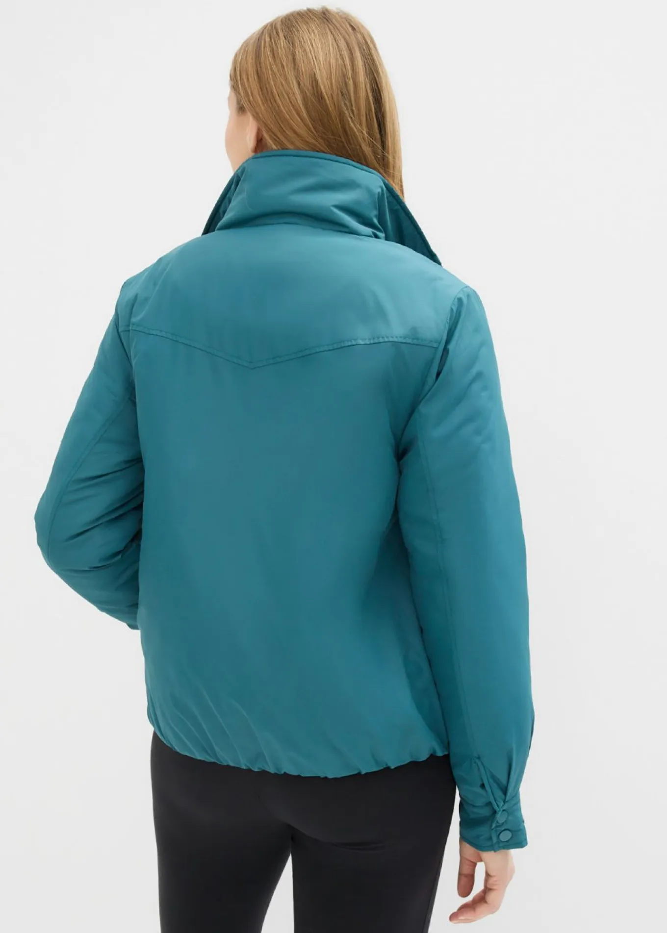 Chaqueta funcional impermeable con aspecto 2 en 1
