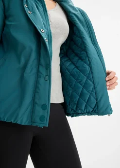 Chaqueta funcional impermeable con aspecto 2 en 1