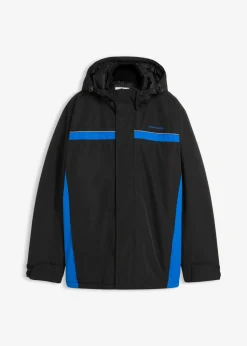 Chaqueta funcional impermeable con capucha desmontable