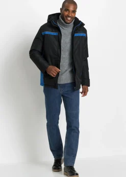 Chaqueta funcional impermeable con capucha desmontable