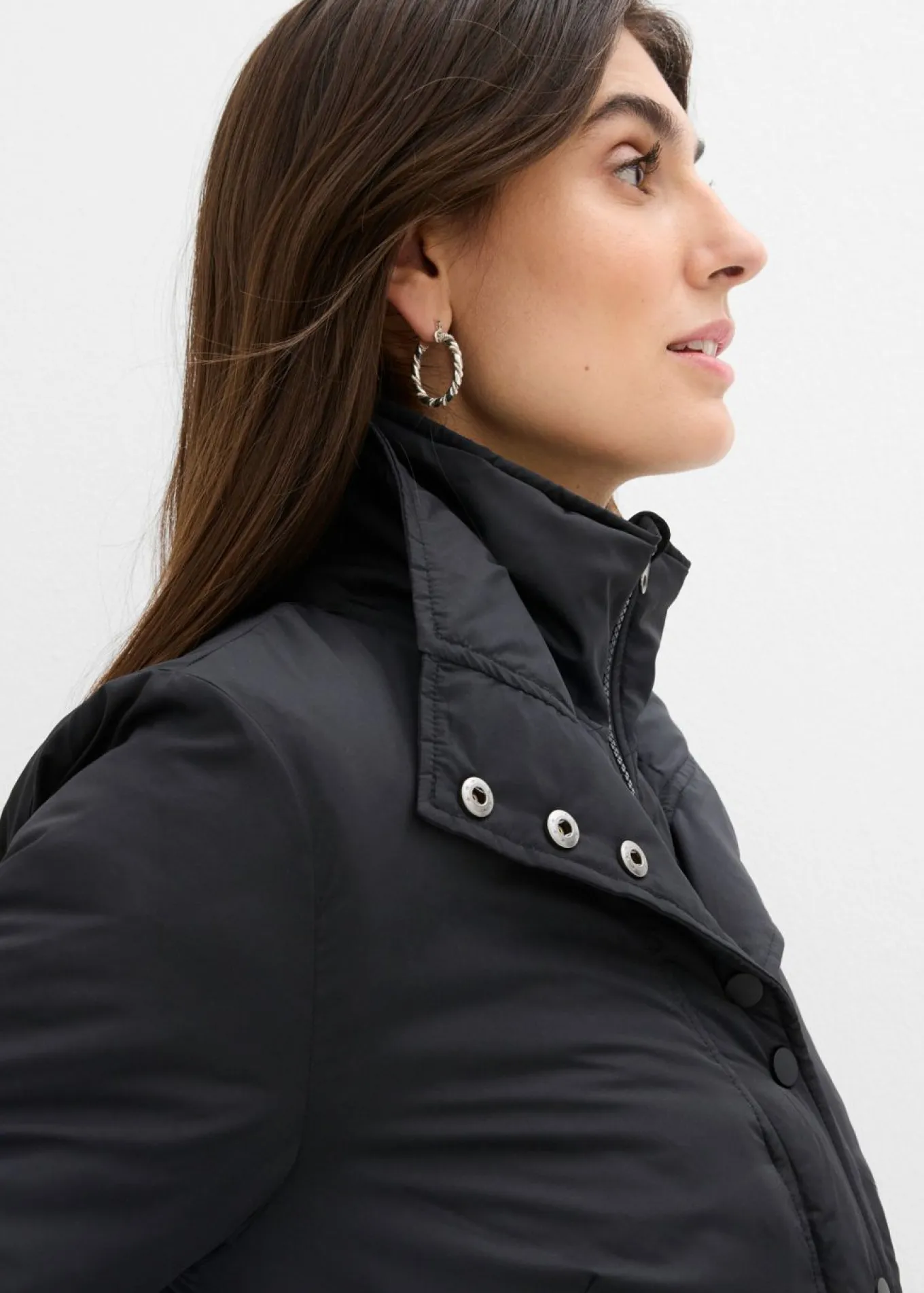 Chaqueta funcional impermeable con aspecto 2 en 1