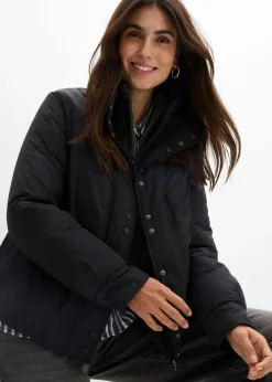 Chaqueta funcional impermeable con aspecto 2 en 1