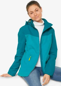 Chaqueta funcional impermeable con capucha