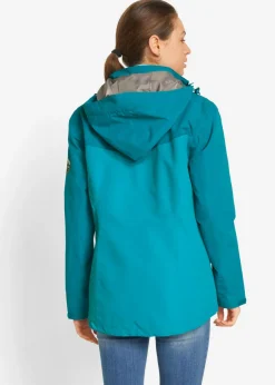 Chaqueta funcional impermeable con capucha