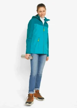 Chaqueta funcional impermeable con capucha