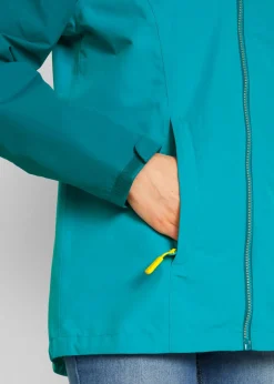 Chaqueta funcional impermeable con capucha