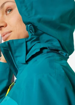 Chaqueta funcional impermeable con capucha