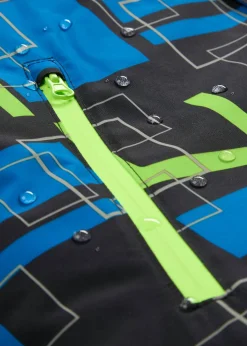 Chaqueta funcional impermeable con detalles reflectantes