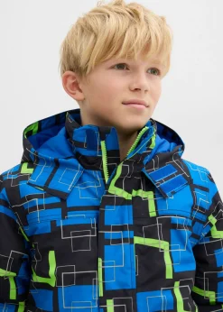 Chaqueta funcional impermeable con detalles reflectantes