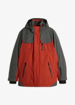 Chaqueta funcional impermeable con capucha desmontable