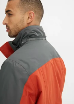 Chaqueta funcional impermeable con capucha desmontable